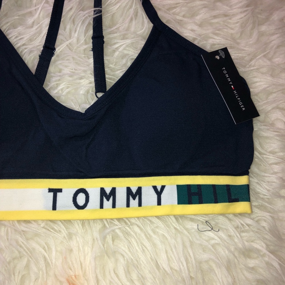 NWT TOMMY HILFIGER Seamless Iconic Scoop Bralette - Picture 2 of 4